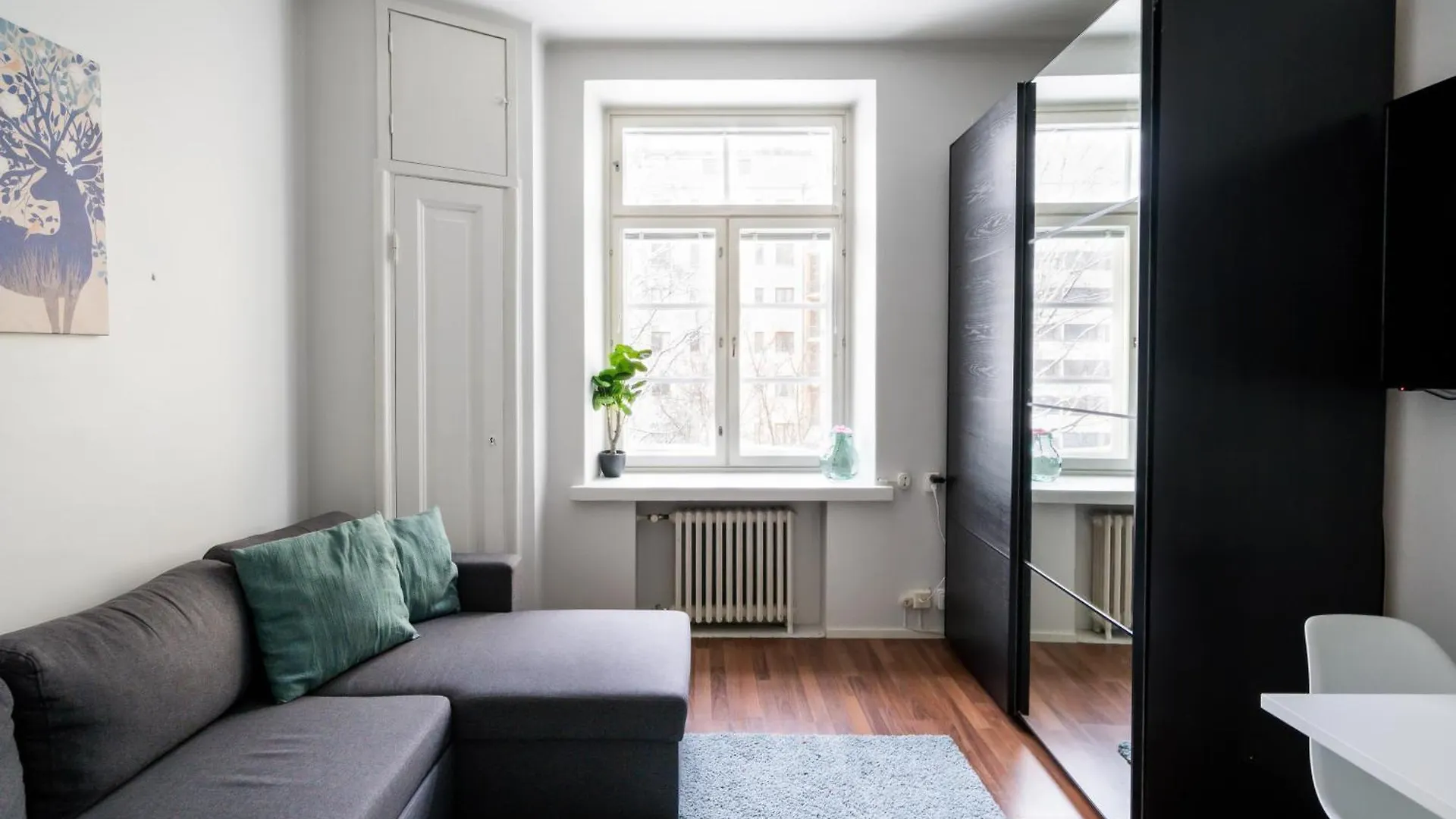 Apartment Loft Studio, Kallio, Metro Nearb Helsinki