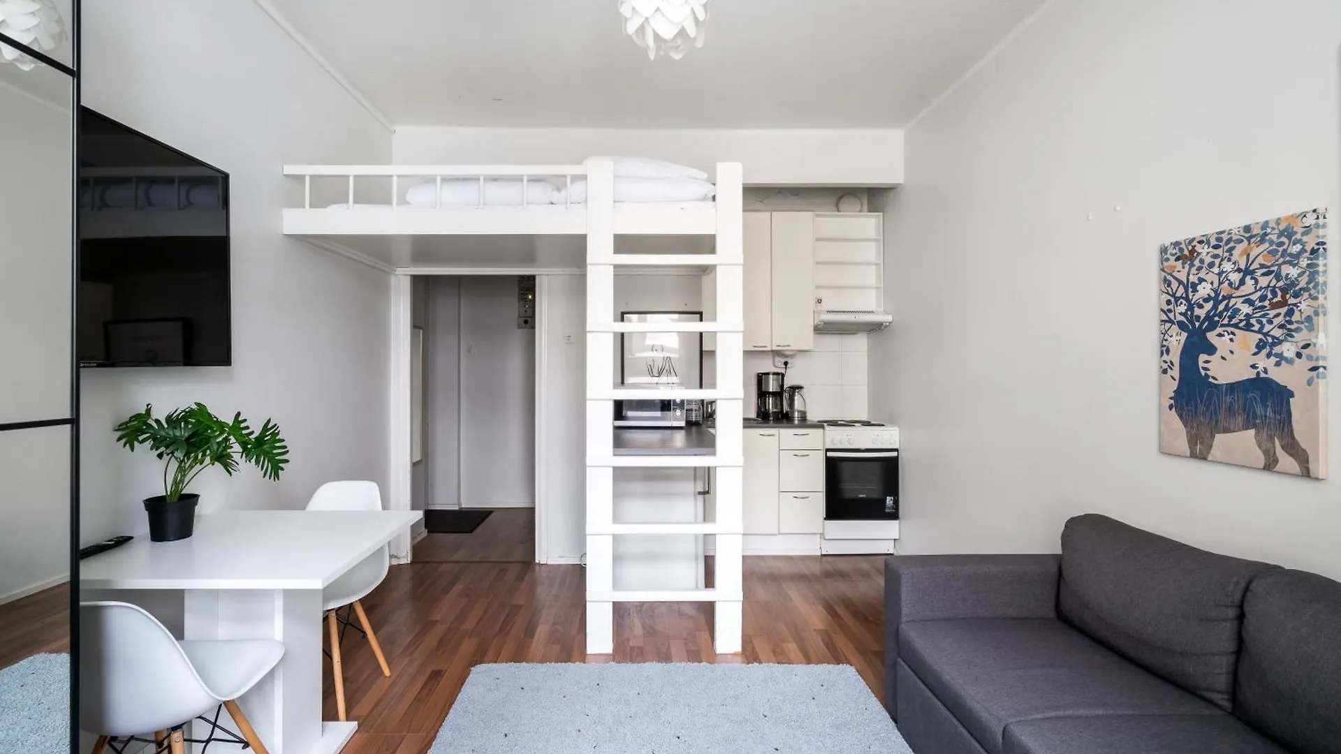 Loft Studio, Kallio, Metro Nearb Helsinki